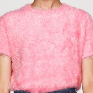 Fluffy Pink Zara Top